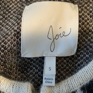 Joie Sweaters - Joie leopard print zip front sweater Joie Sweaters - Joie leopard print zip front sweater